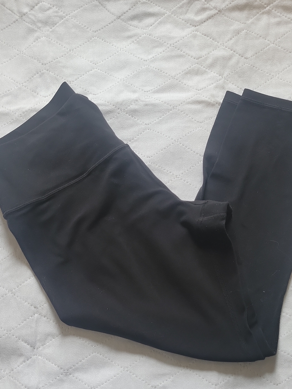 Athleta Transcend 7/8 Black High-Rise Performance Leggings